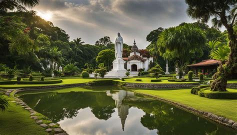 Exploring Monasterio de Tarlac, Philippines .